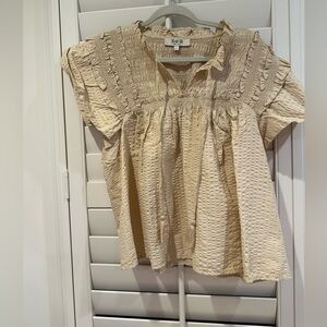 Sea top worn once and dry cleaned